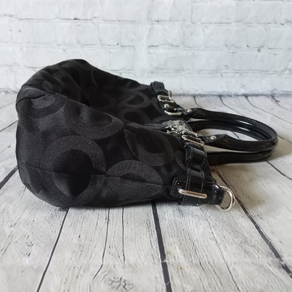 EUC Coach Madison black handbag - Picture 3 of 6